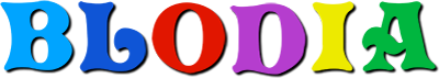 Blodia logo for GameBoy